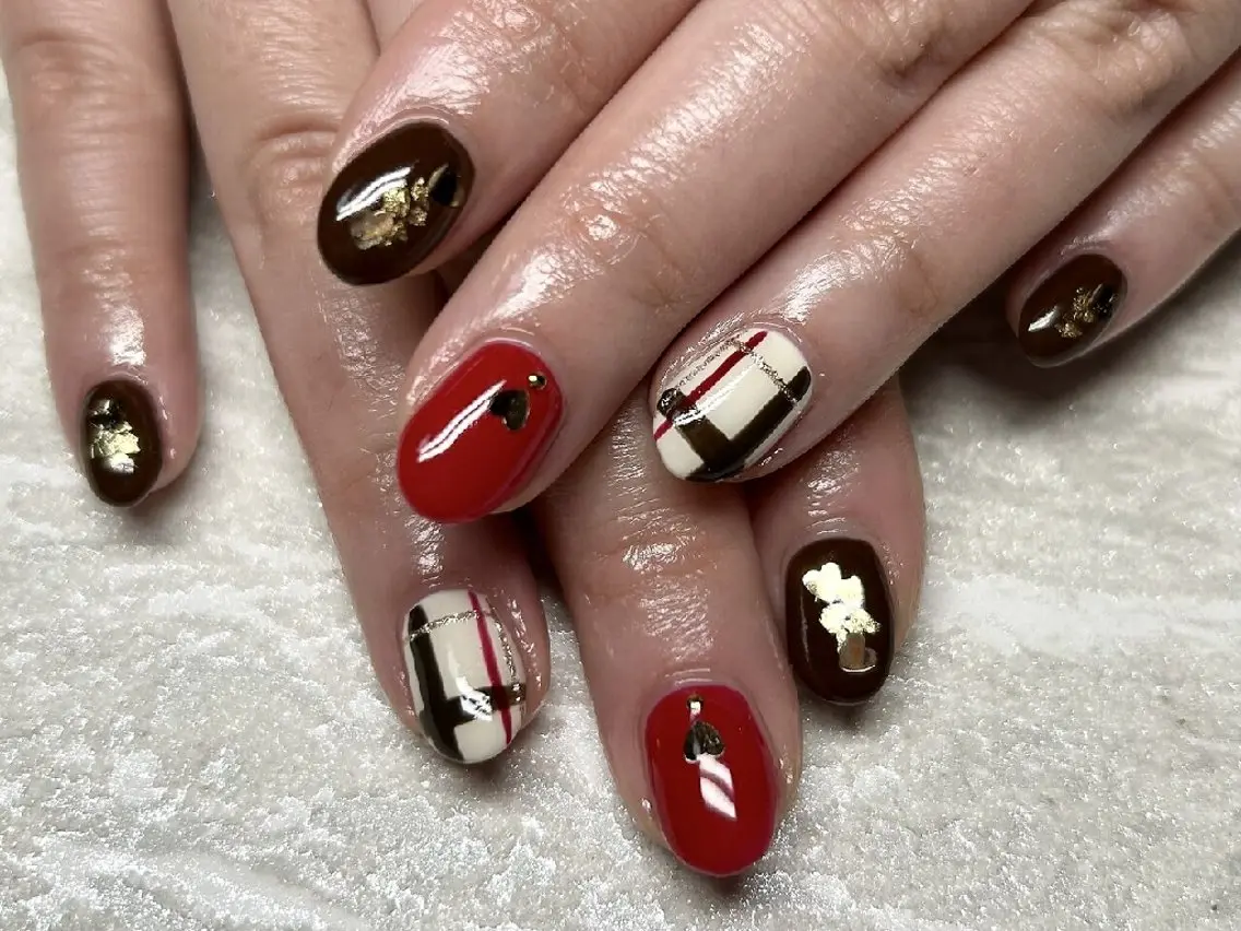 ネイル アートネイル 入学式 卒業式 韓国ネイル 持ち込み JULIE NAILのネイルデザイン
