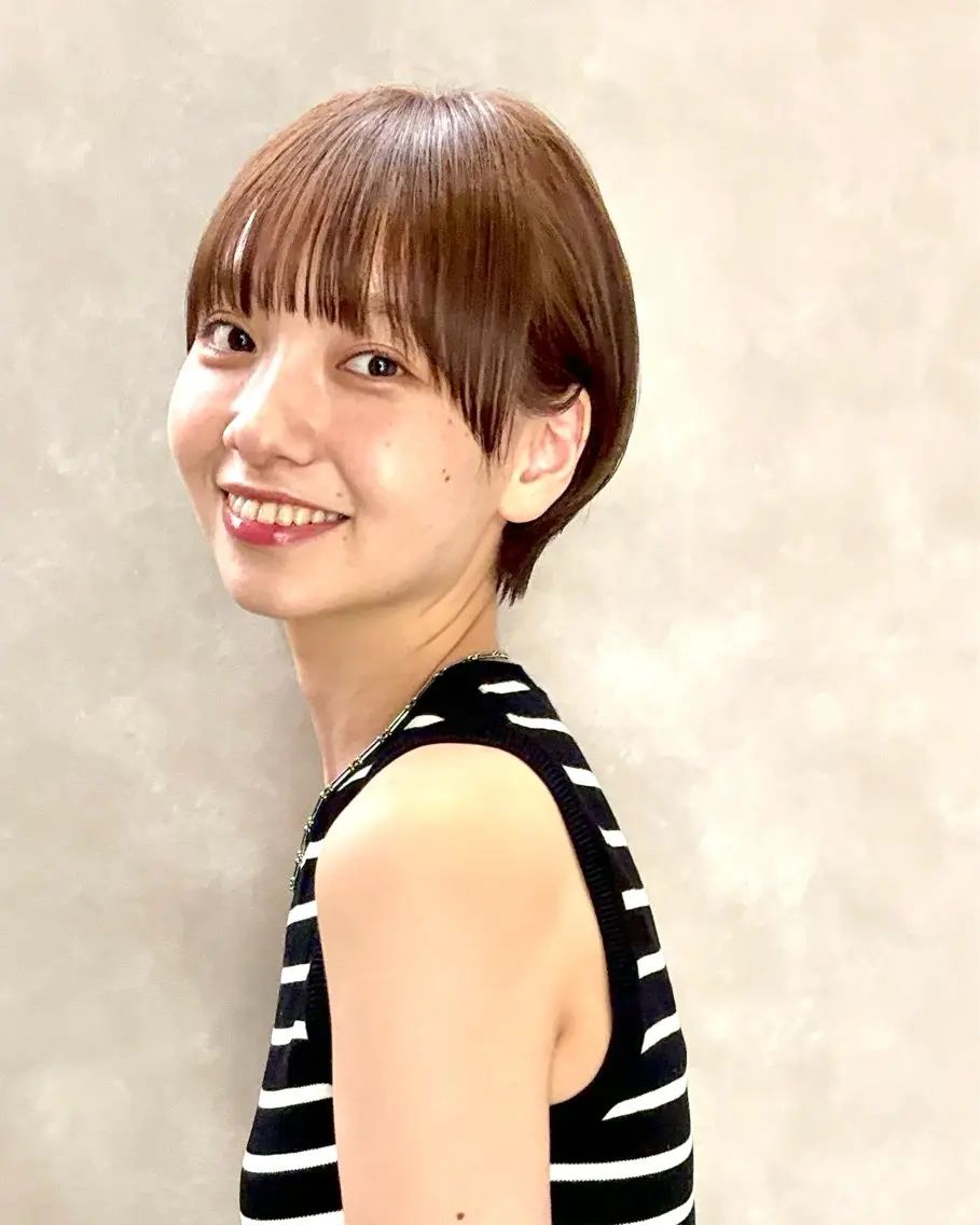 [３月限定]ショート丸み矯正※ショートヘア限定、撮影有り、マスクなしの写真
