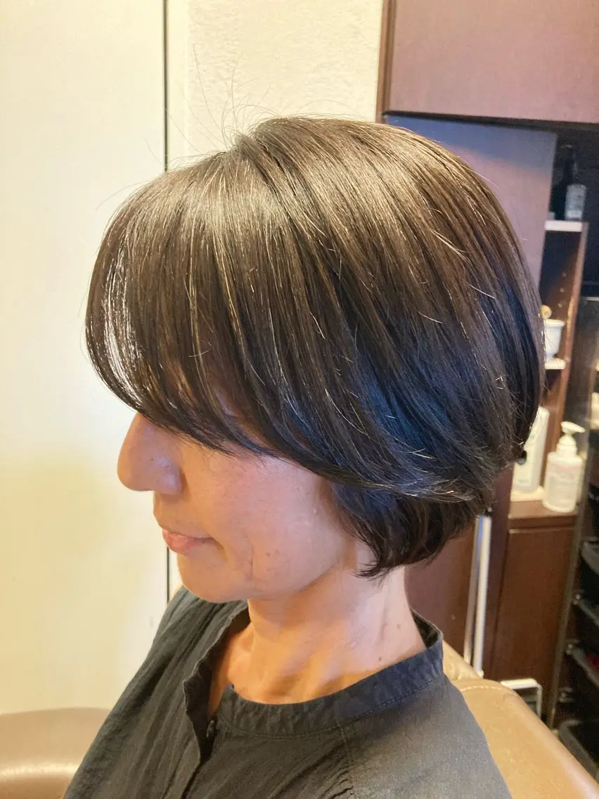 ショート 🌙パーマ 照井🌙のヘアスタイル