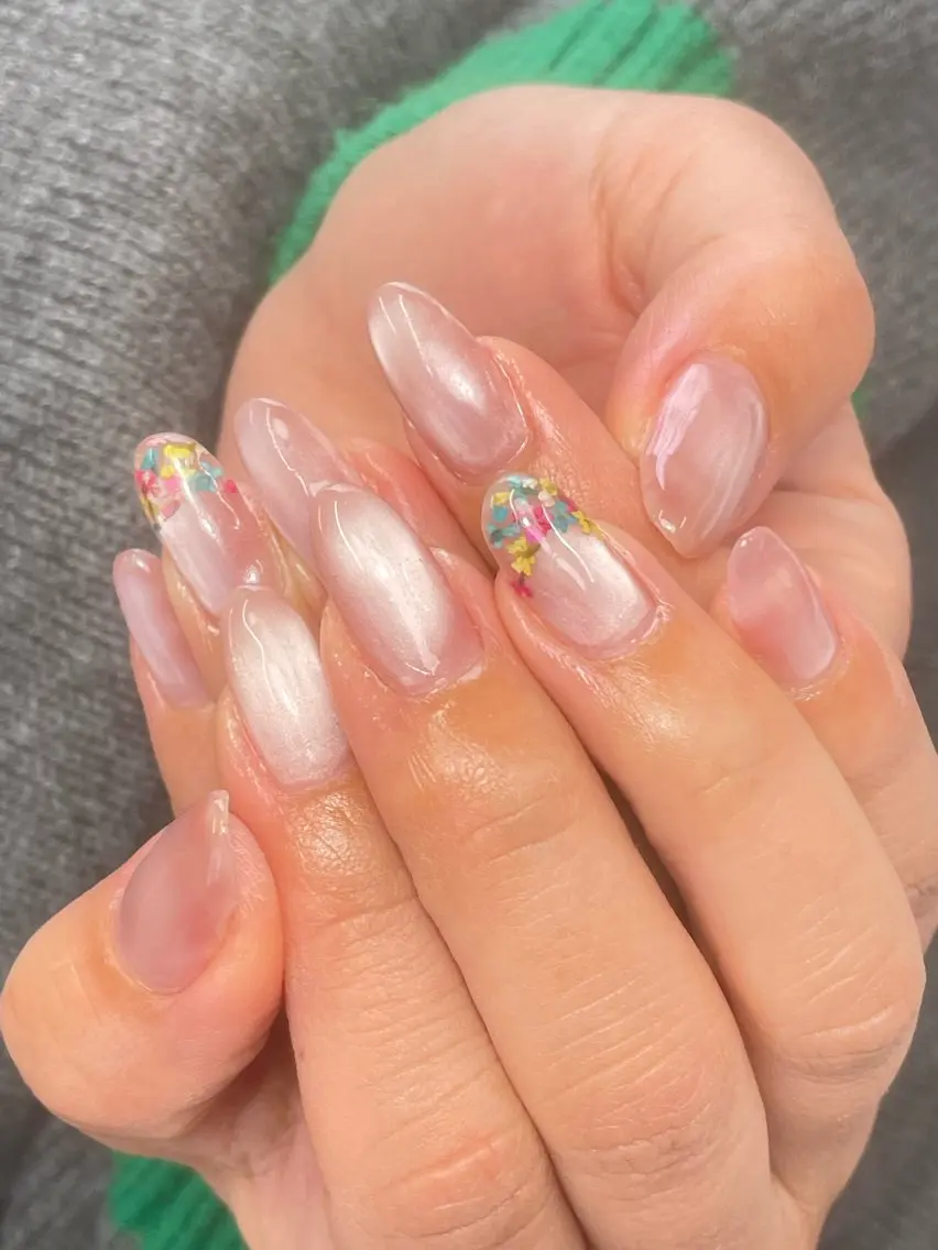 ネイル マグネットネイル Mamo nail マモネイルエイミーのネイルデザイン