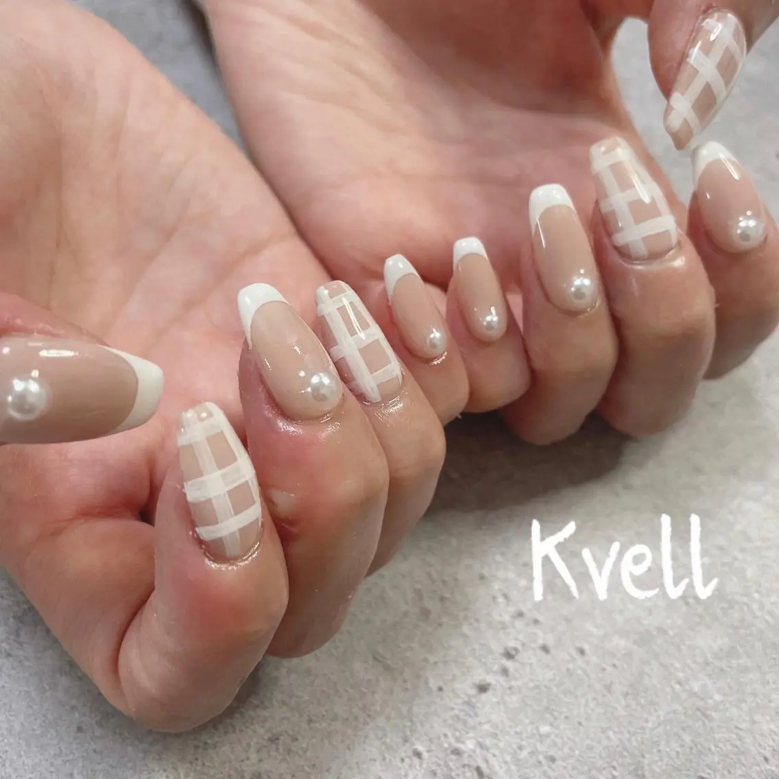 ネイル ハンドネイル nailsalon Kvellのネイルデザイン