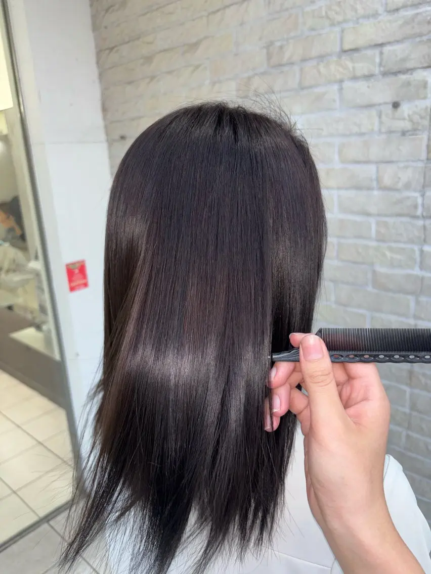 カラー 🌟美髪縮毛矯正🌟 吉田早弥のヘアスタイル