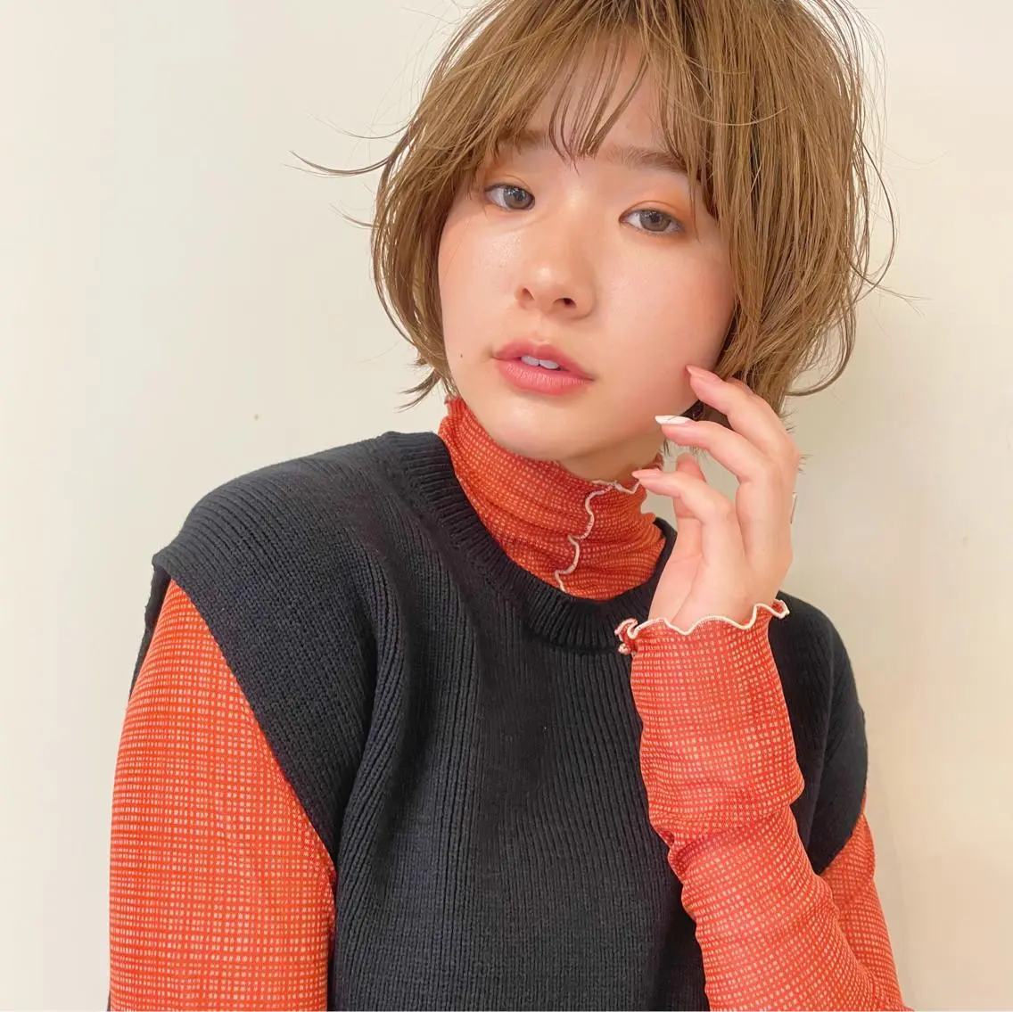 ショート ショートヘア 似合わせヘア🤍 面田法子のヘアスタイル