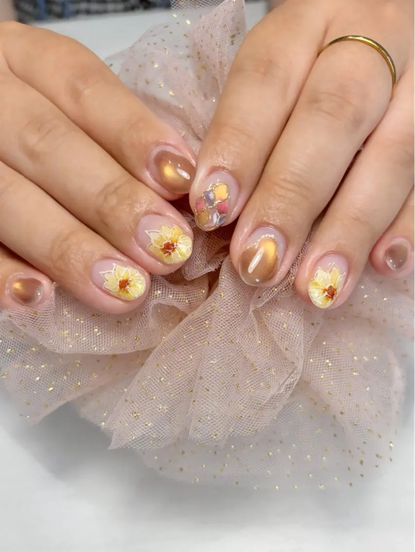ネイル ハンドネイル 野々市藤平田 【えみーnail】のネイルデザイン