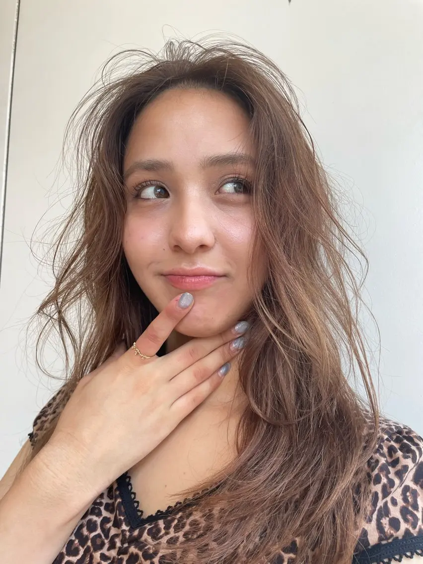 セミロング カラー カット ヘアカラー トリートメント 🎀レイヤー/パーマ カラー/ai🎀のヘアスタイル