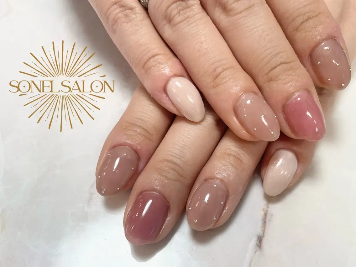 ネイル ハンドネイル SONEL aonoのネイルデザイン