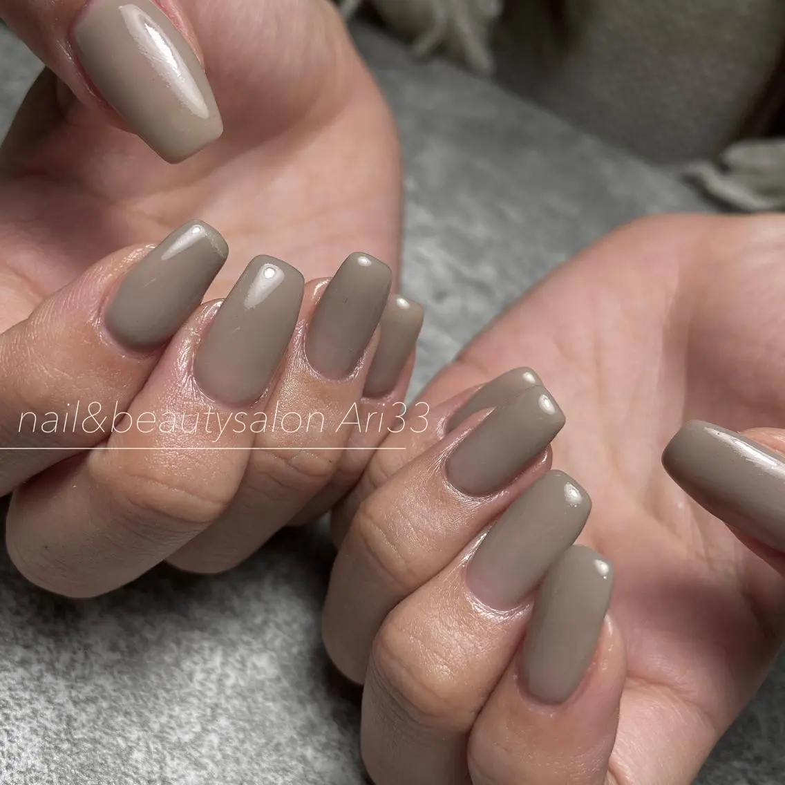 ネイル ニュアンスネイル ハンドネイル プライベートサロン Ari33nailのネイルデザイン