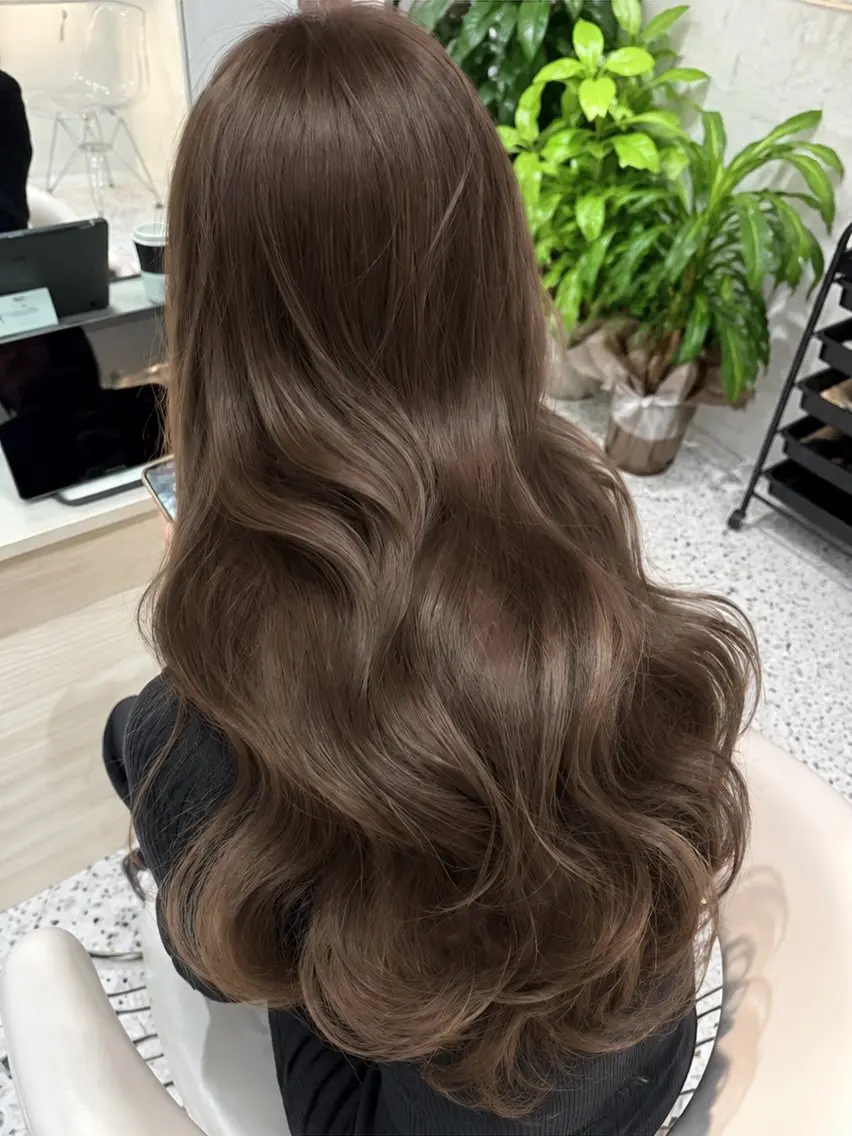カラー ヘアカラー 🤍ワンホンヘア ayaha🤍のヘアスタイル