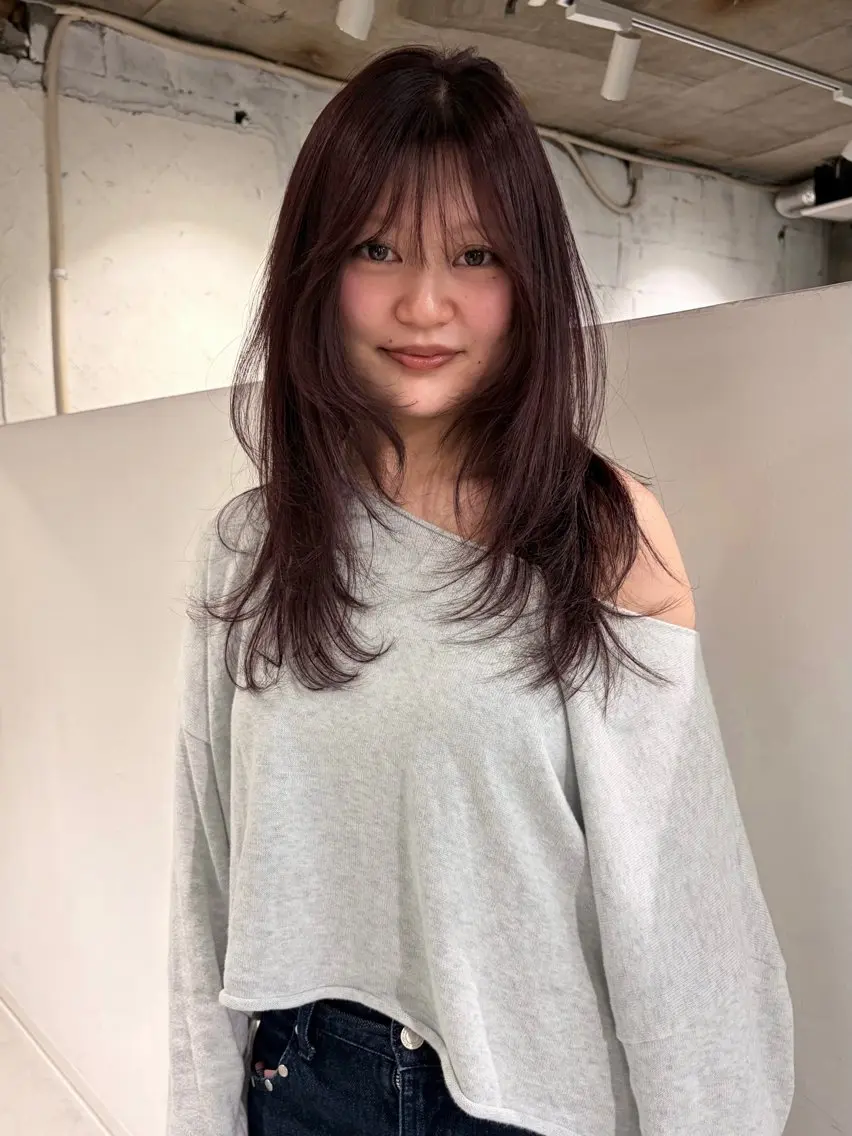 ミディアム トリートメント noki /bob layerのヘアスタイル