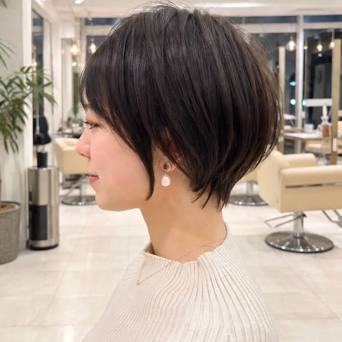ショート 🍯無料の小顔 ショート/みゆ🍯のヘアスタイル