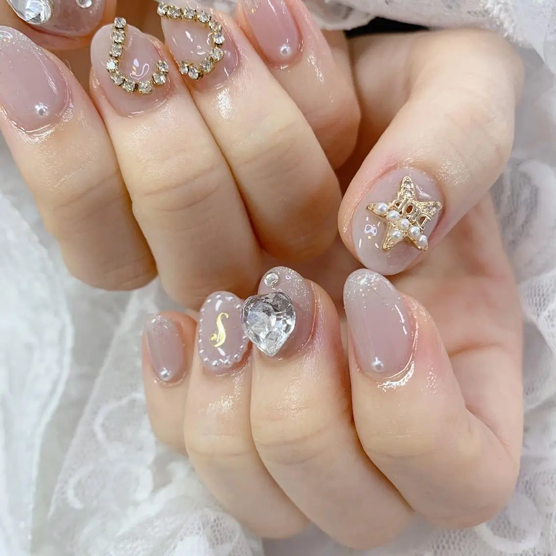 ネイル ハンドネイル La neige* yuki 🐩🌙のネイルデザイン