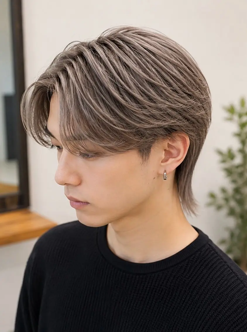 カラー メンズ men's LADIXのヘアスタイル