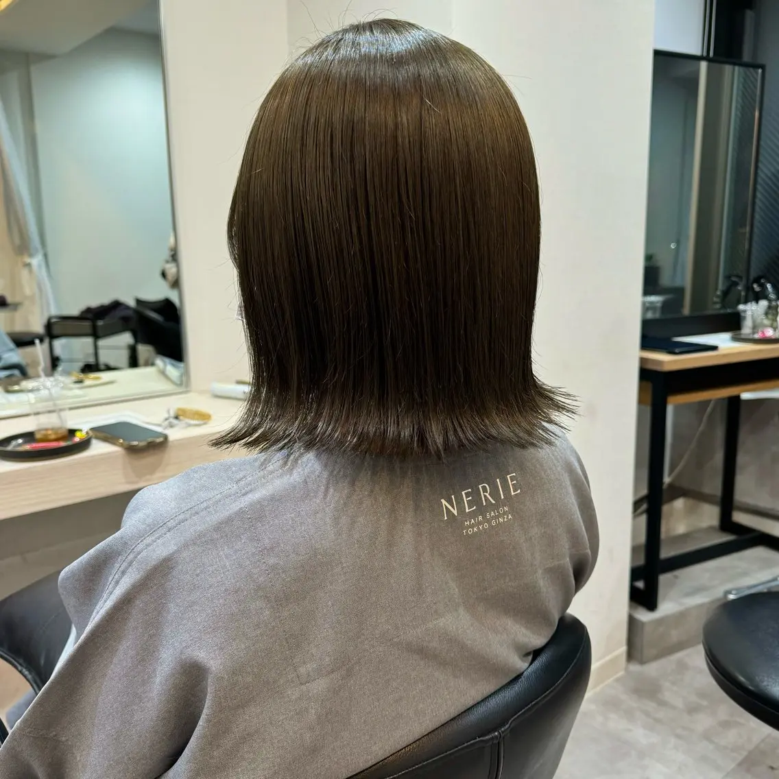ショート カラー カット ヘアカラー 松木 花鈴のヘアスタイル
