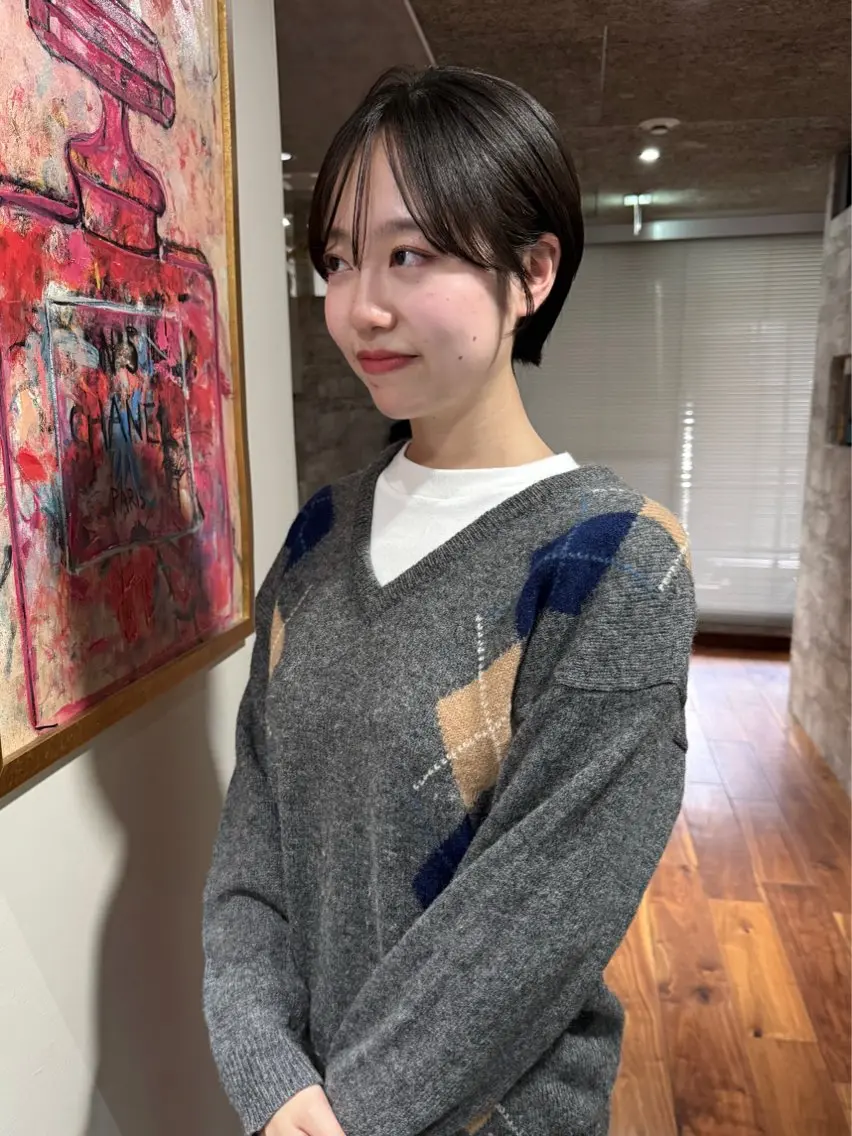 ショート カラー カット トリートメント mai / linoah˚✧のヘアスタイル