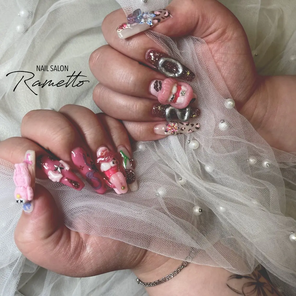 ネイル ハンドネイル NAILSALON Ramettoのネイルデザイン