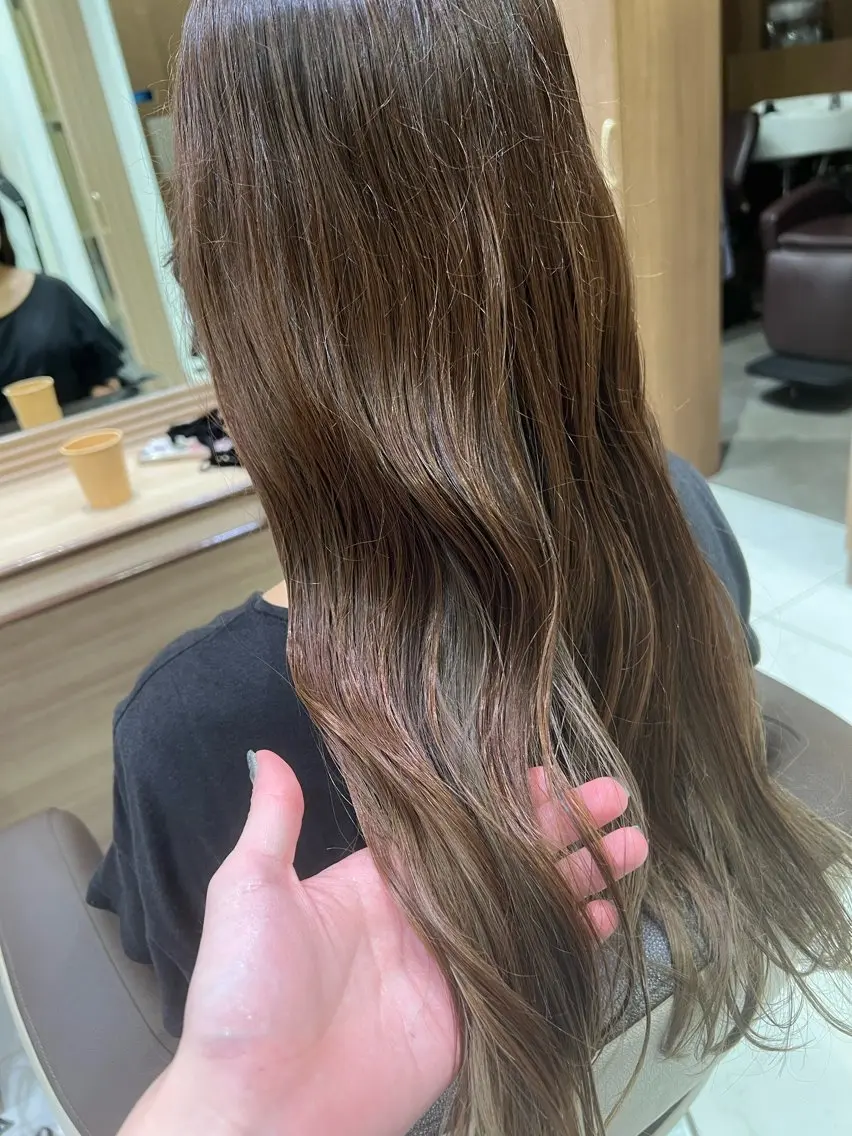 セミロング 田代 祐太のヘアスタイル