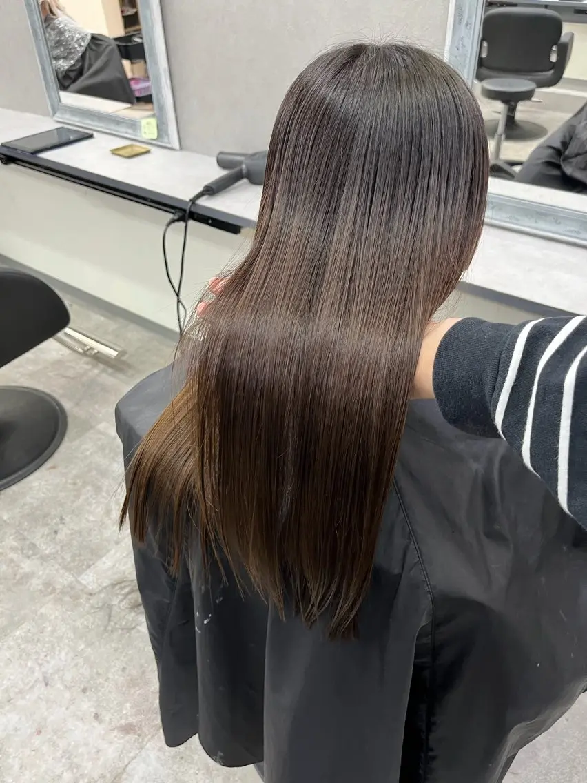 パーマ 縮毛矯正 縮毛矯正 トリートメント ブリーチ有無Wカラー メンズパーマ大成のヘアスタイル