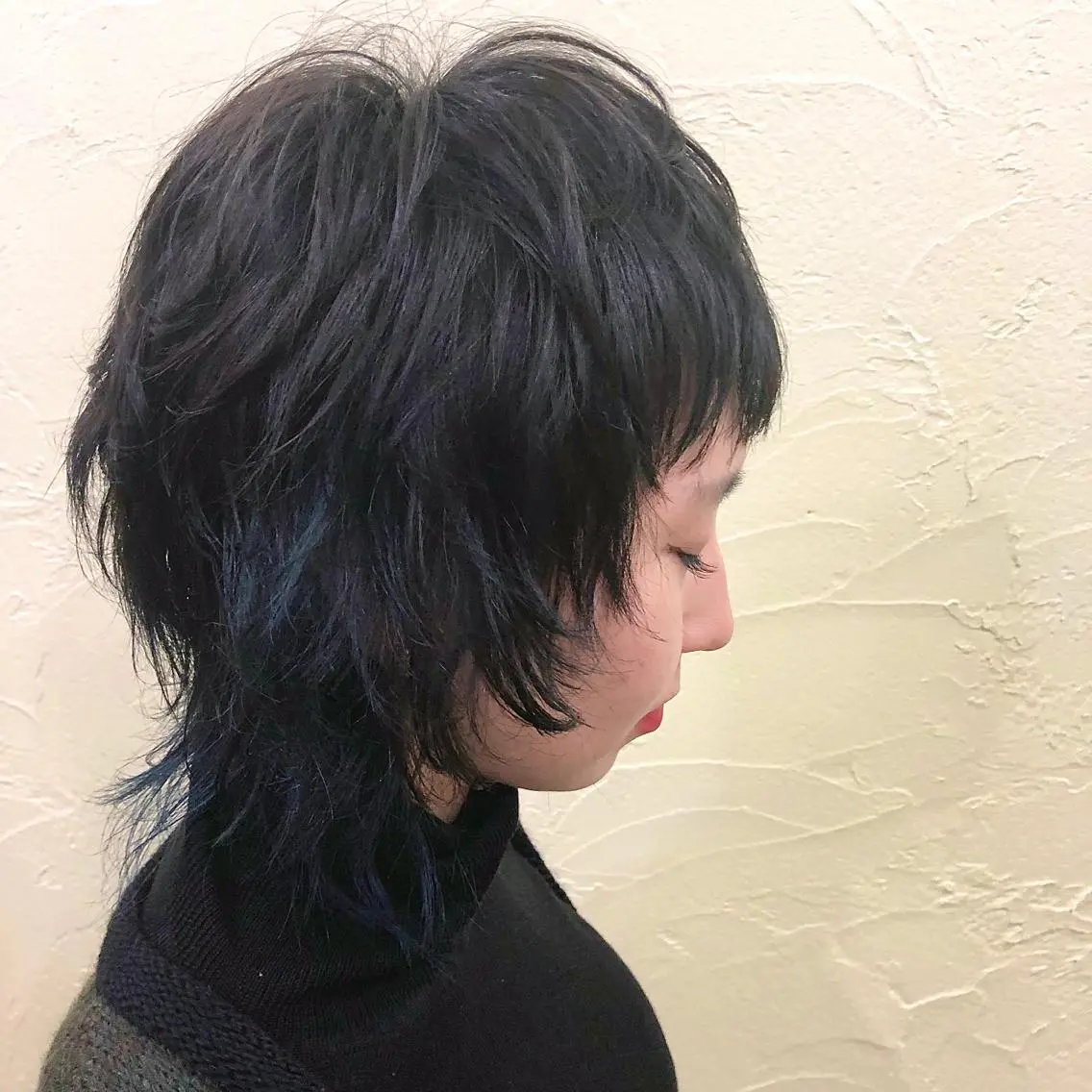 ミディアム カラー ウルフカット MASANA 🎱ディレクターのヘアスタイル