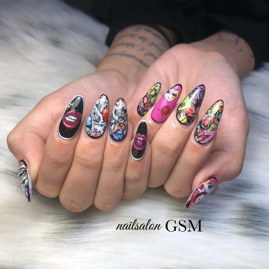 ネイル ハンドネイル nail salon GSMのネイルデザイン