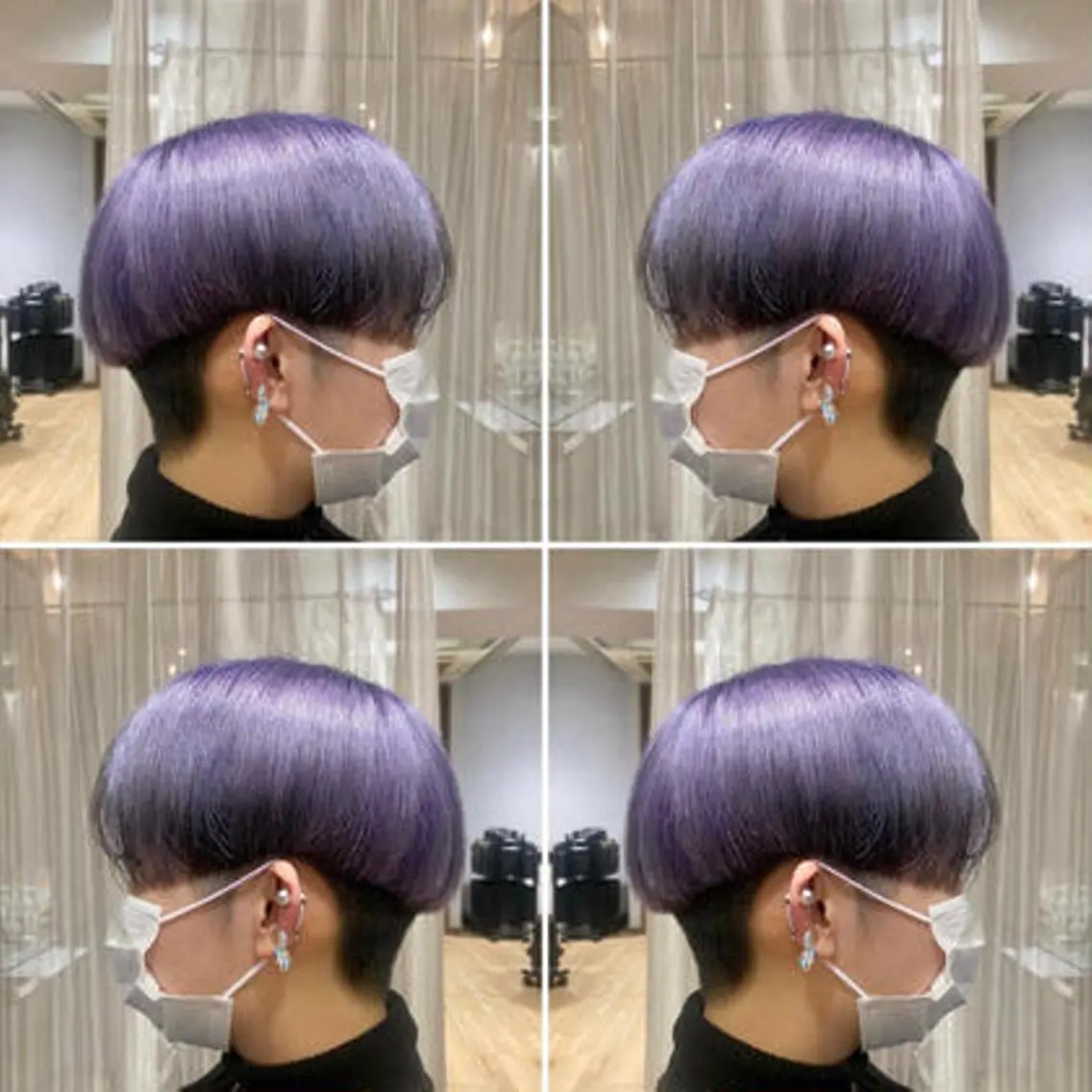 ショート 髪質改善/艶カラー ⚡️コメス/錦糸町のヘアスタイル