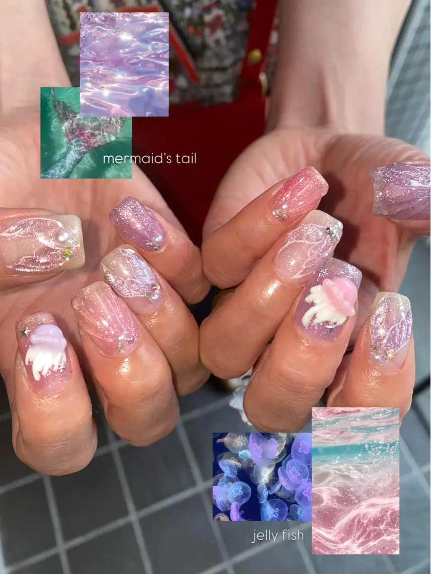 ネイル nano/きもかわ nail🐬🫧のネイルデザイン