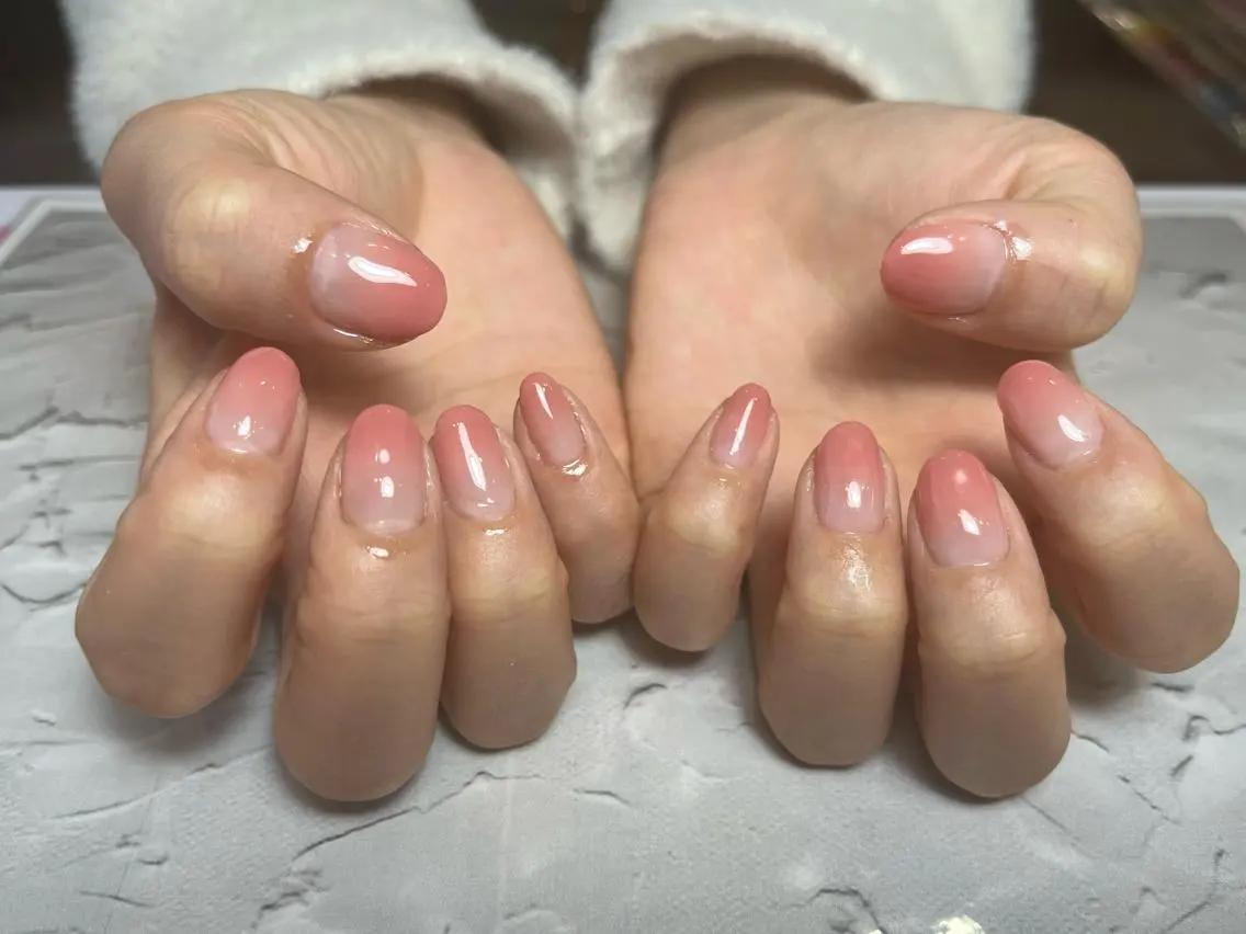 ネイル グラデーション ハンドネイル CHERILY SAKURAのネイルデザイン