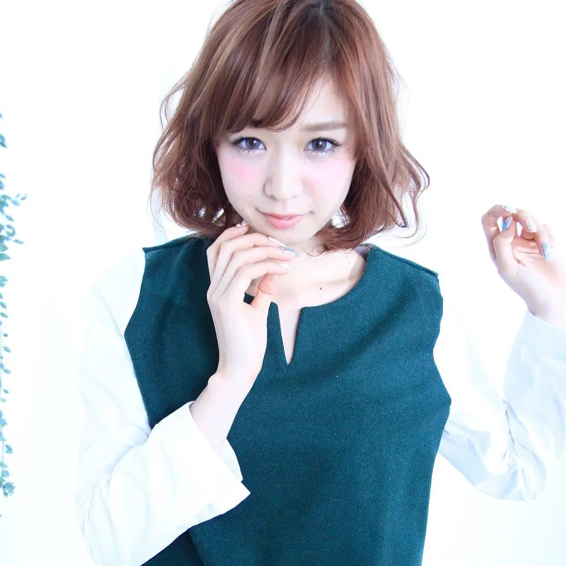 ミディアム パーマ ミディアムパーマ ボブ デジタルパーマ カット ヘアカラー トリートメント 【髮質改善特化】 lic吉祥寺のヘアスタイル