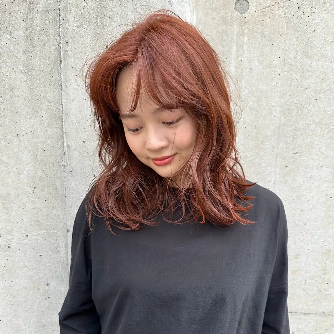 ロング カラー ヘアカラー はるな/透明感カラー /暖色カラーのヘアスタイル