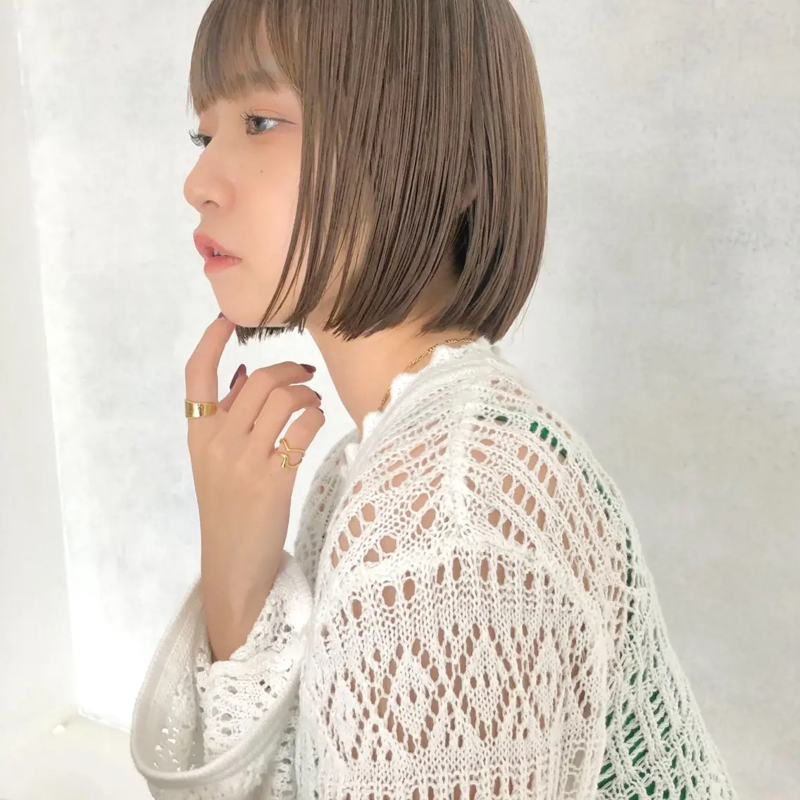ショート ボブ 髪質改善 韓国風ヘア ショートヘア カット ヘアカラー トリートメント 🎗️comoda 神戸三宮 髪質改善のヘアスタイル