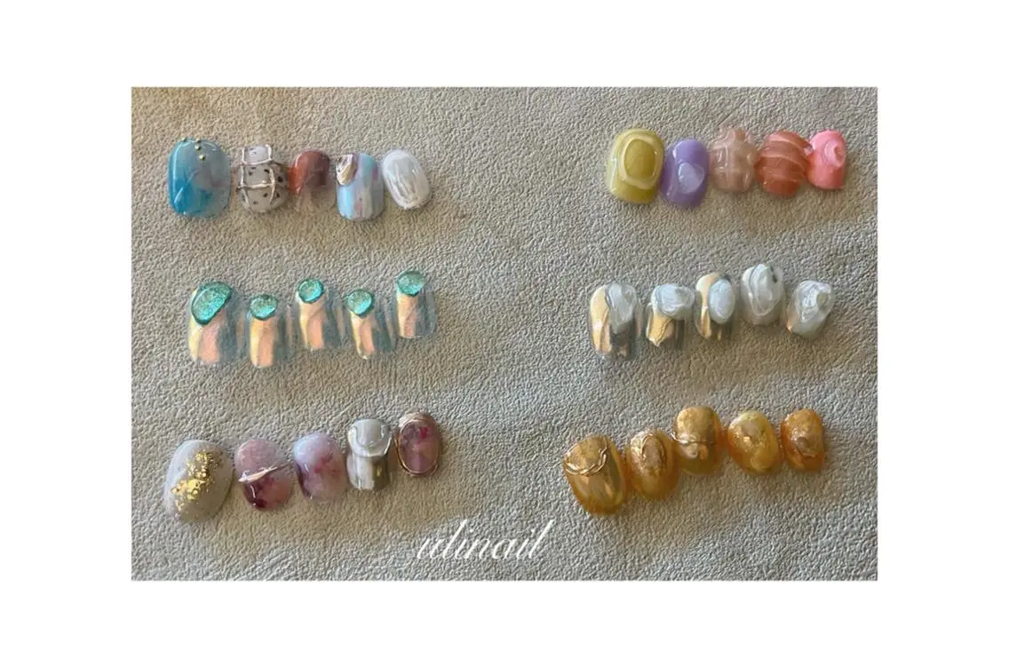 ネイル ハンドネイル ulinail （ウリネイル）のネイルデザイン