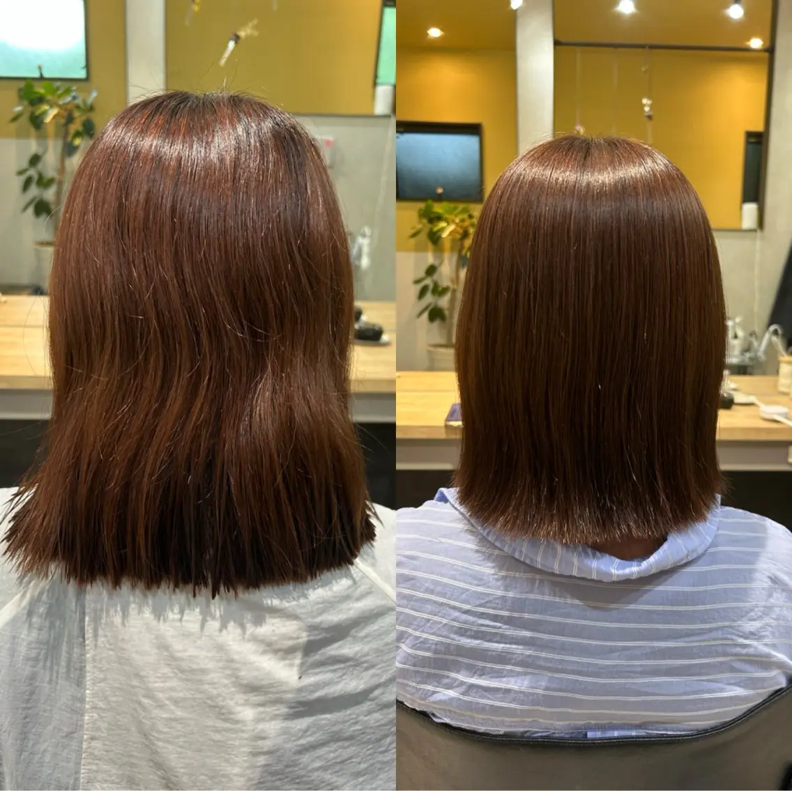 ショート パーマ 髪質改善 ストレートパーマ カット 縮毛矯正 トリートメント hubhair レイヤー/透明感のヘアスタイル