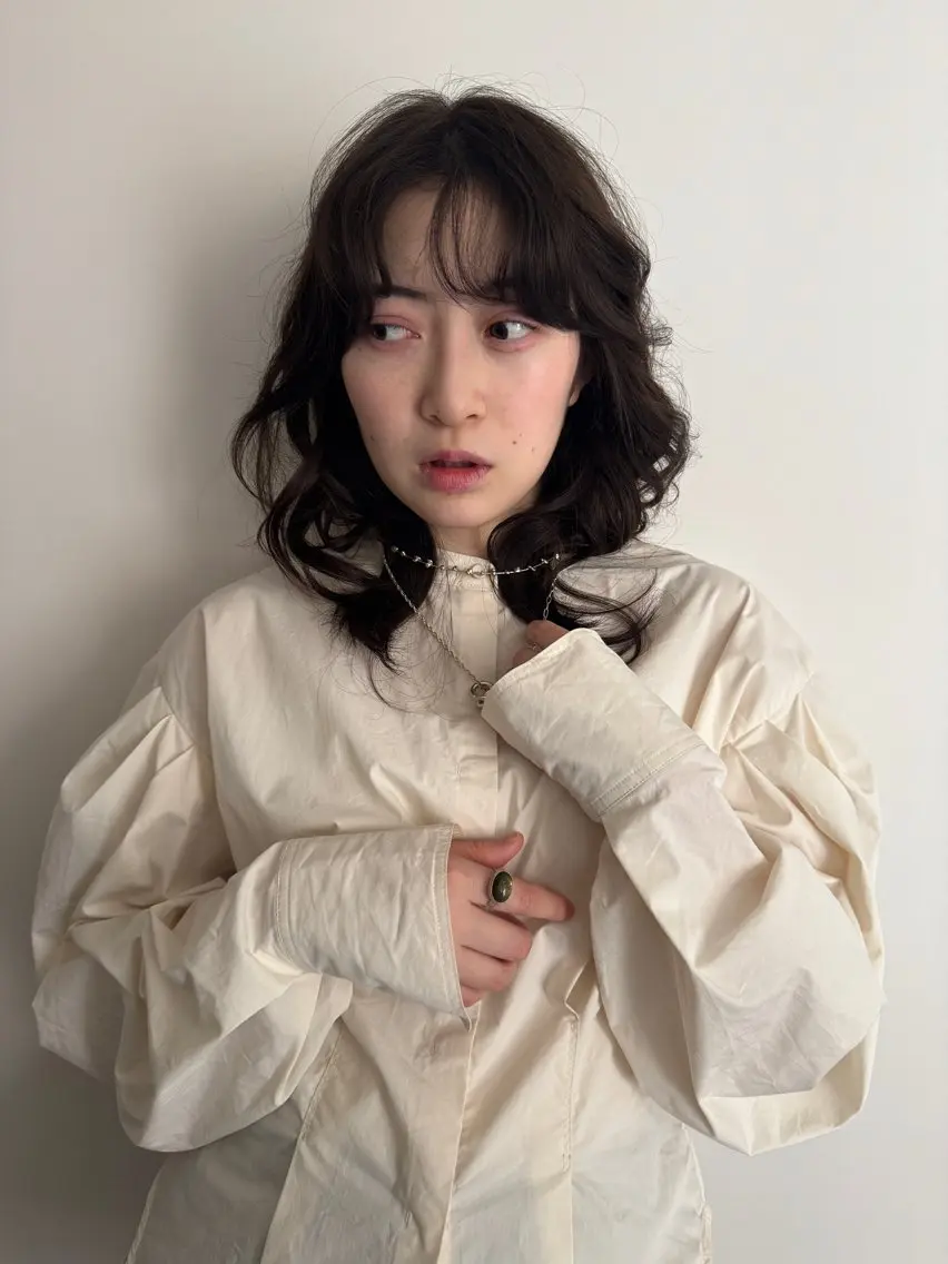 ロング パーマ カット パーマ noi / nonoのヘアスタイル