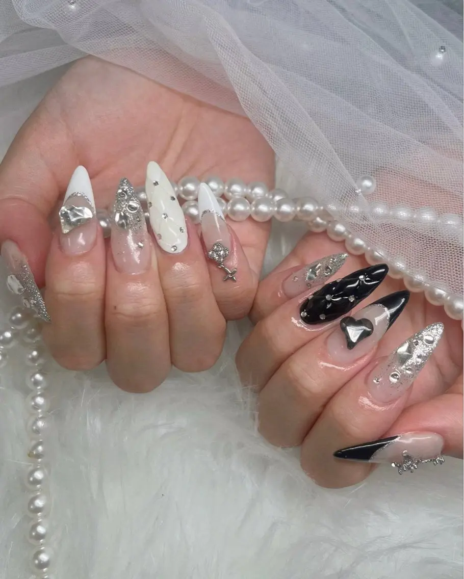 ネイル アートネイル 成人式 ジェルネイル ニュアンスネイル 夏ネイル ハンドネイル neco H.babynailのネイルデザイン