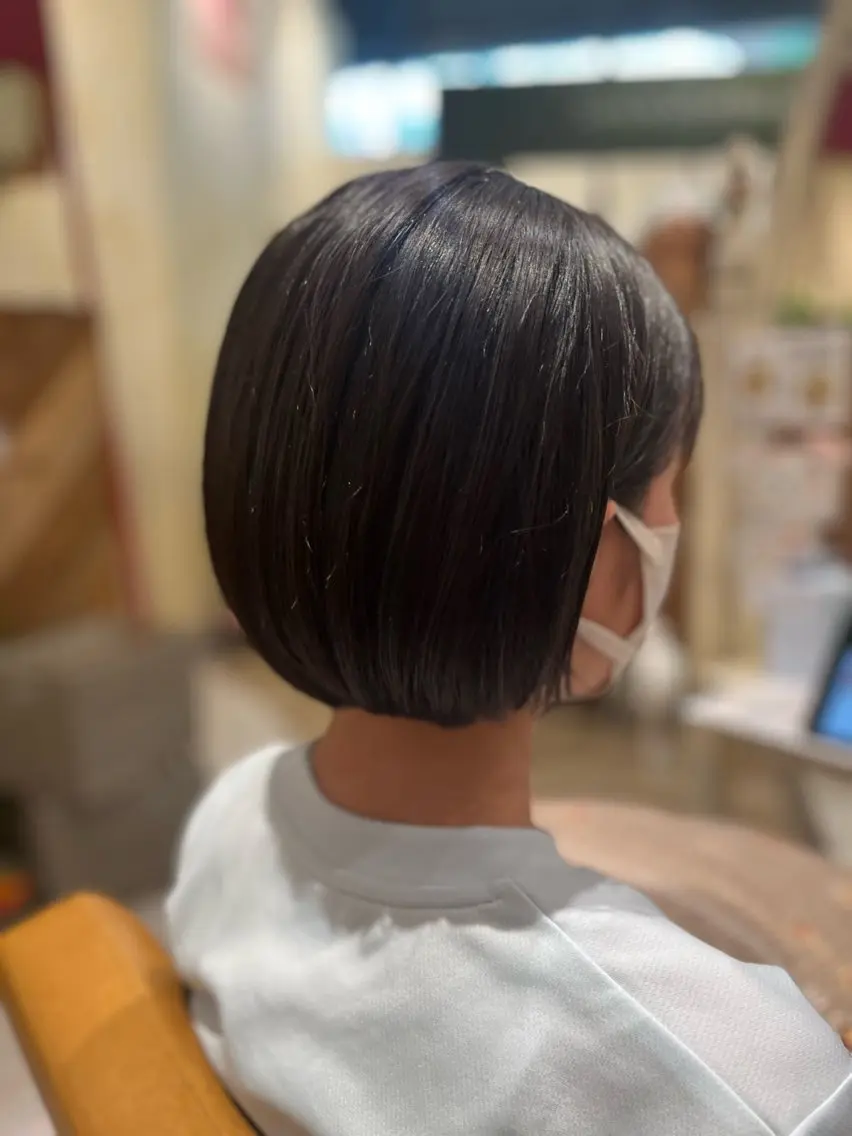 ショート ショートボブ ボブ ショートヘア 🧡艶髪・ゆるふわ style💛ミユのヘアスタイル