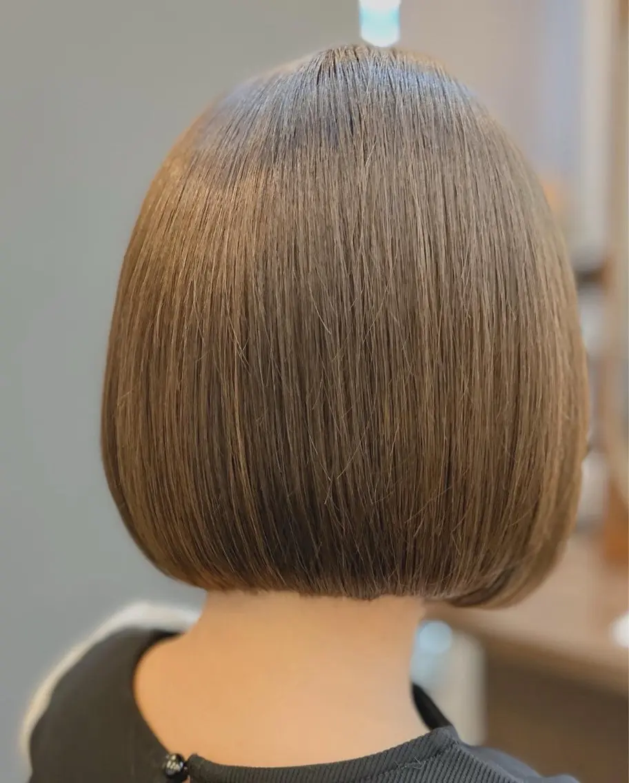 ショート ボブ カット ヘアカラー 縮毛矯正 トリートメント tocca🪴 ARISA🕊️のヘアスタイル