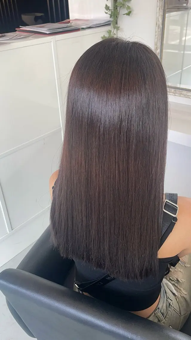 ロング カラー ブラウンカラー ナチュラルブラウン 髪質改善 トリートメント ヘアカラー トリートメント 透明感カラー/多幸感 カラー/樹奈🍀✨のヘアスタイル