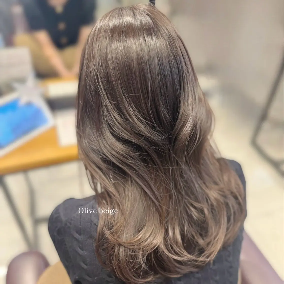 セミロング カット トリートメント karina🌿レイ ヤーカット/髪質改善のヘアスタイル