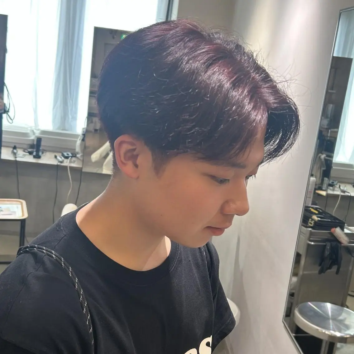 メンズワンカラー👦🏻👕の写真