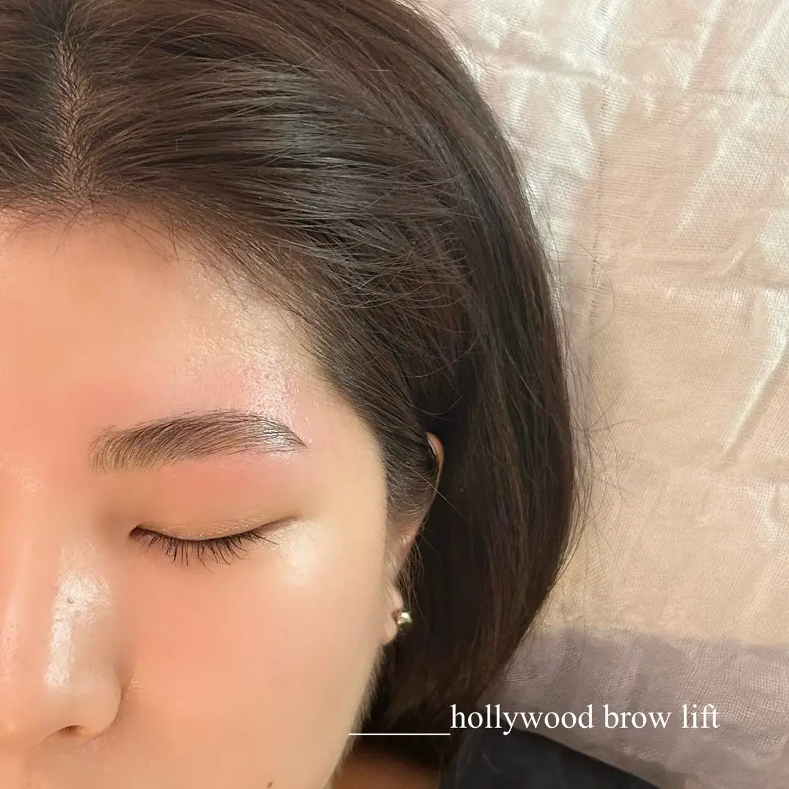 アイブロウ ハリウッドブロウリフト 吉祥寺kasumi 🌛eye/browのマツエク・マツパデザイン