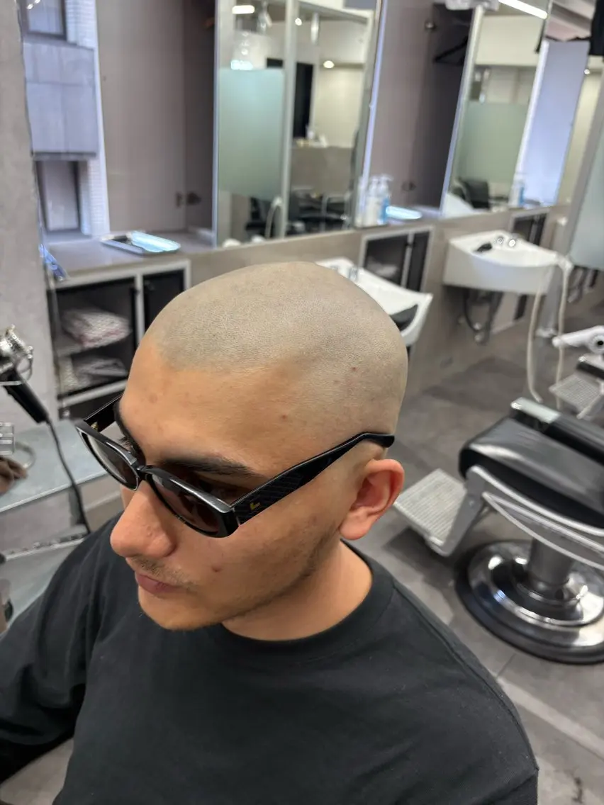 ショート メンズ カット 本間 颯太のヘアスタイル