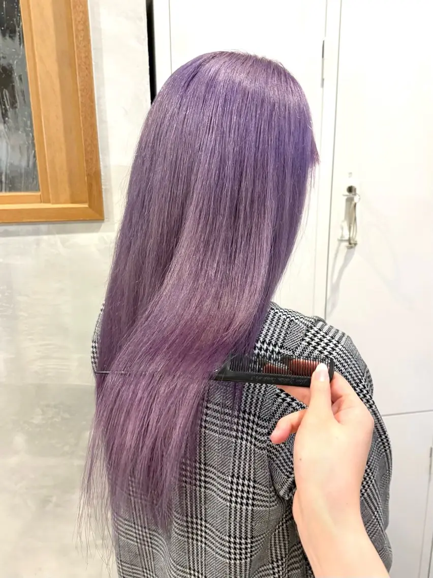 ロング カラー 中川 もえか【明石】のヘアスタイル