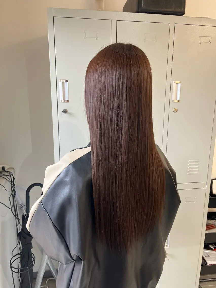 カラー 🎀韓国レイヤー/ 🫧透明感カラーのヘアスタイル