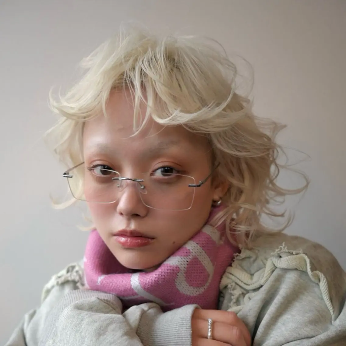 ミディアム ボブレイヤー ボブ レイヤーカット ヘアカラー vibe/ 名古屋駅/野田 侑作のヘアスタイル