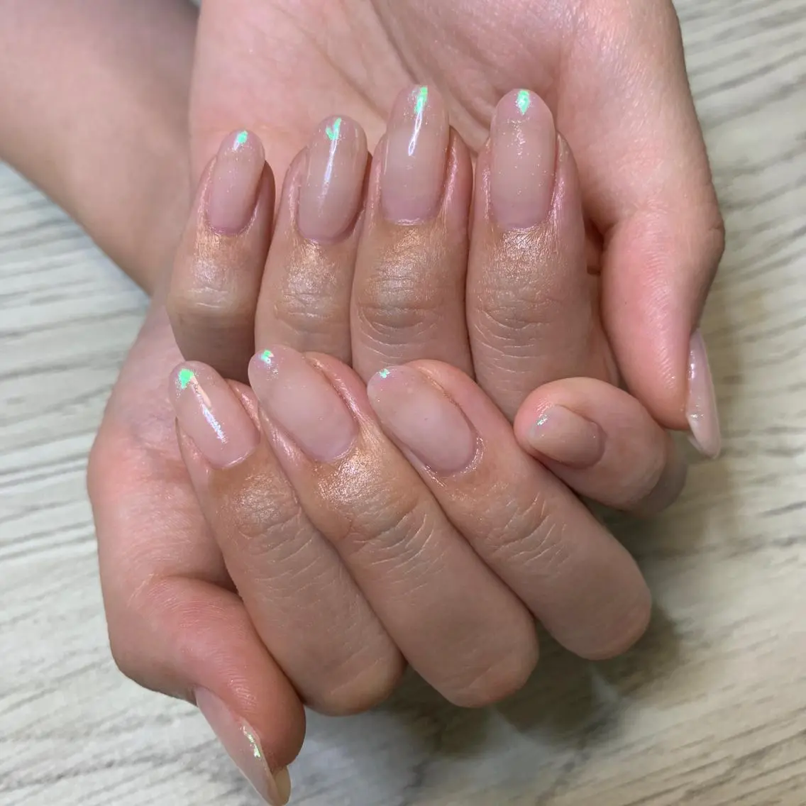 ネイル アートネイル オーロラネイル フレンチネイル 持ち込み スカルプネイル ハンドネイル フットネイル Adite nailのネイルデザイン