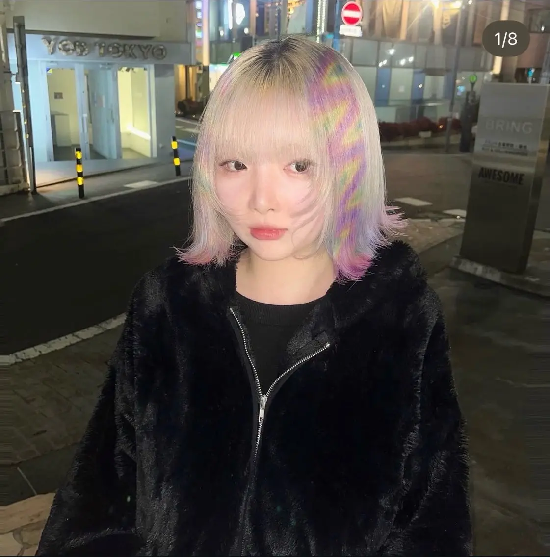カラー ヘアカラー デザインカラー🍬✨ 透明感カラー✨ナナのヘアスタイル