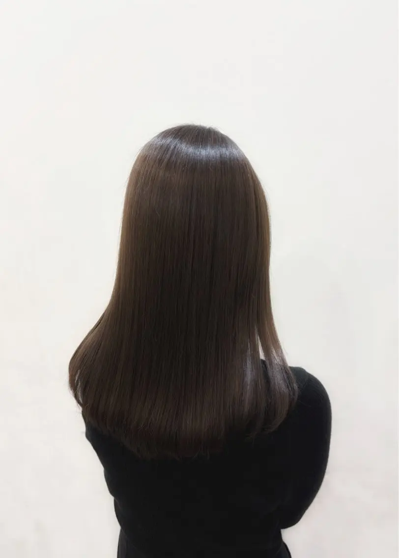 ロング カラー ヘアカラー トリートメント Misaki 🍒のヘアスタイル
