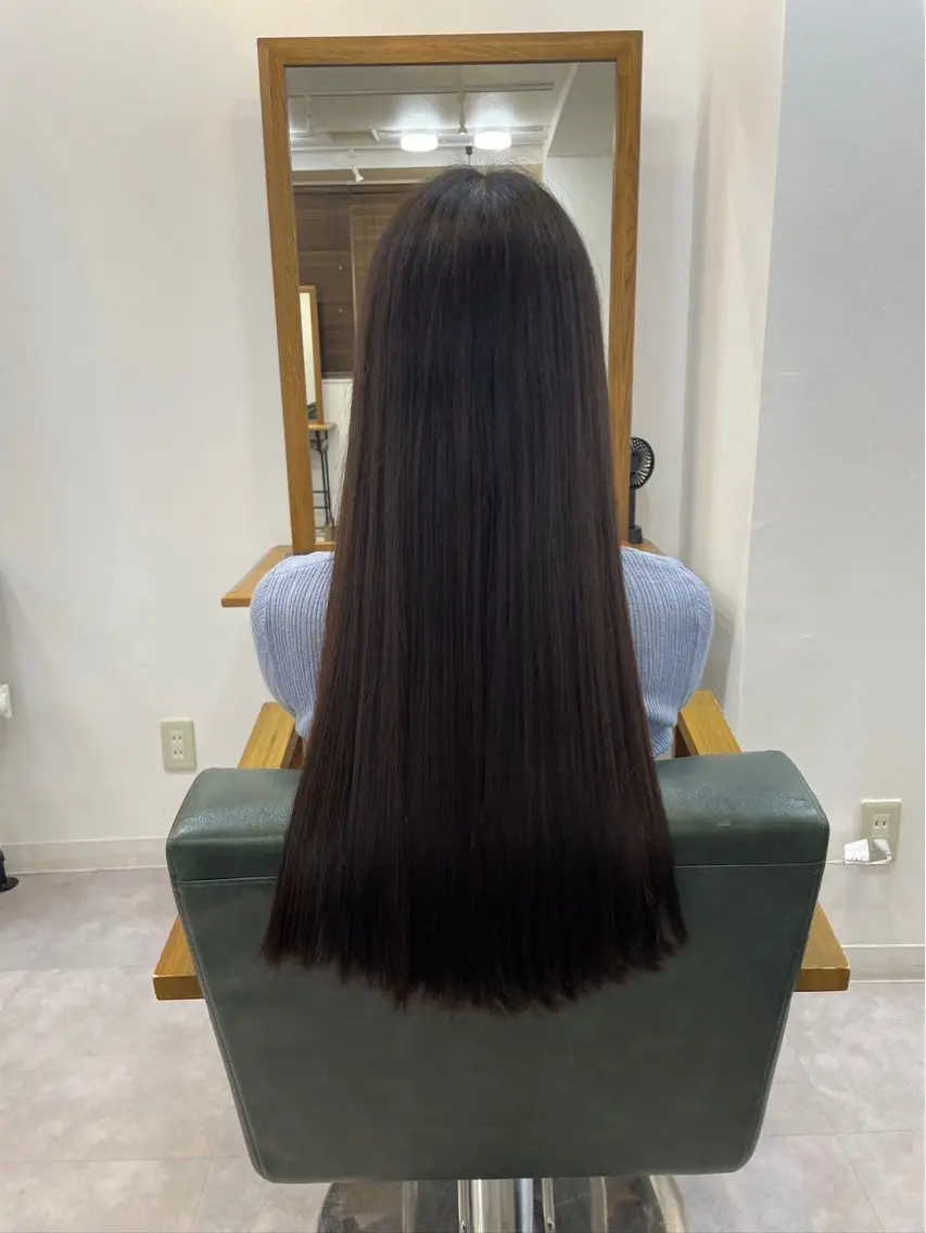 ロング ヘアカラー トリートメント ✂︎ naokiのヘアスタイル