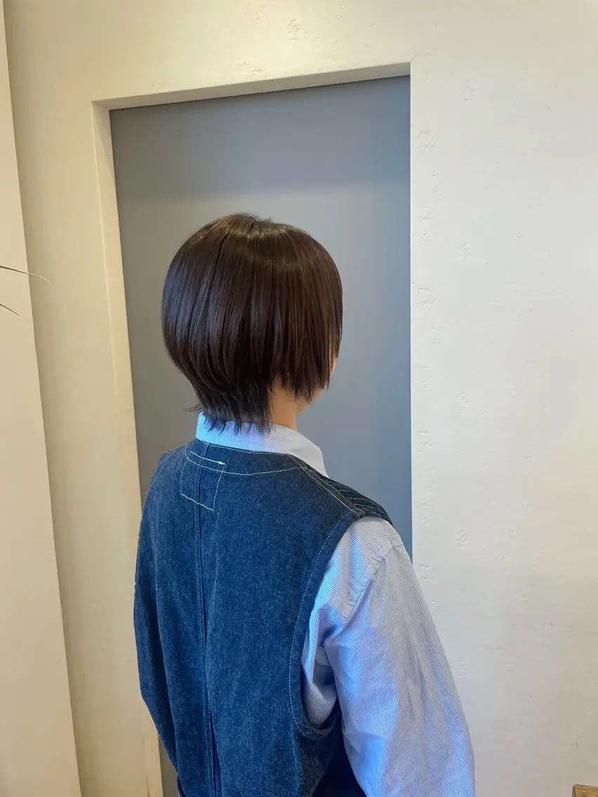 ショート 佐々木 彩羽のヘアスタイル