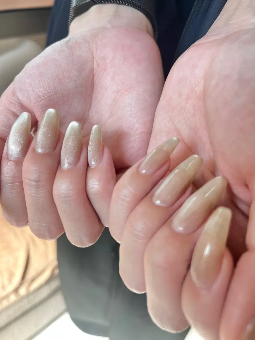 ネイル ジェルネイル マグネットネイル tamu nail 金町のネイルデザイン