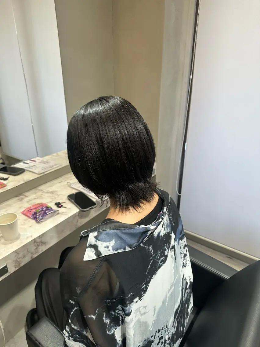 カラー カット ヘアカラー 透明感カラ‎ꕀ꙳ 𝐤𝐢𝐤𝐤𝐚のヘアスタイル